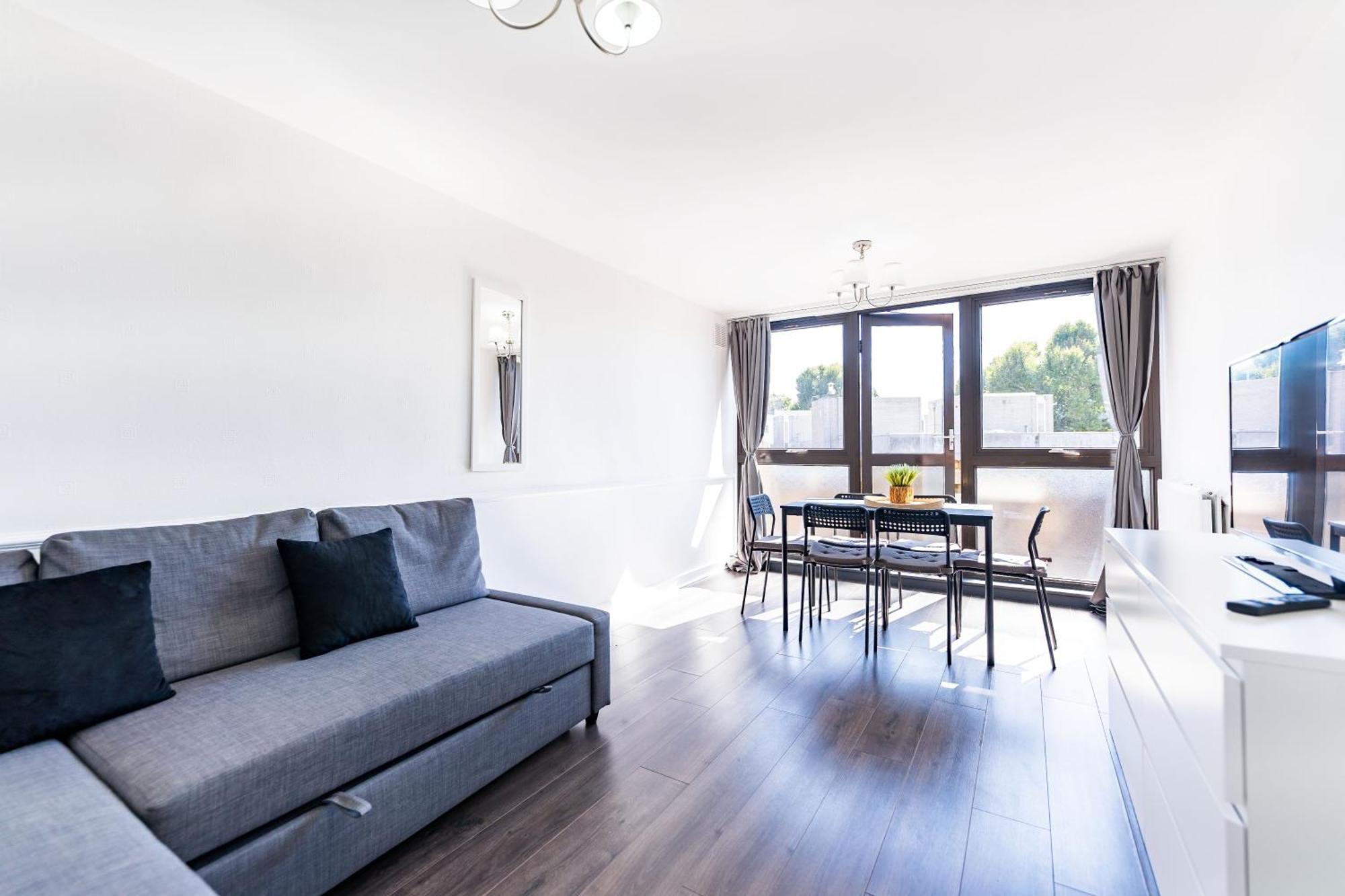 Luxury 3 Bedroom Flat With Balcony In Westbourne Park Londres Exterior foto